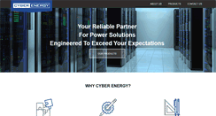 Desktop Screenshot of cyberenergy.com