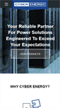 Mobile Screenshot of cyberenergy.com